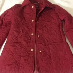 Ellen Tracy quilted jacket.